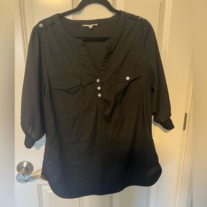 XL black 41 Hawthorne blouse